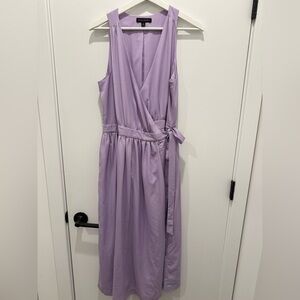 Banana Republic Lilac Midi Dress
